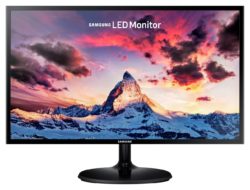 Samsung S19F35 19 Inch Curved Monitor - Black.